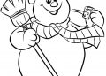 Snowman Coloring Pages Free Images