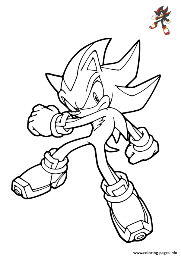 Sonic Coloring Pages Pictures - Visual Arts Ideas