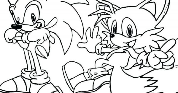 Sonic Coloring Pages Pictures - Visual Arts Ideas
