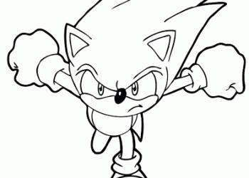 Sonic Coloring Pages Pictures - Visual Arts Ideas