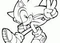 Sonic Coloring Pages in Action Images