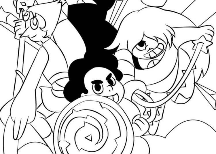 Steven Universe Coloring Sheet