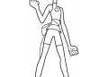 Steven Universe Coloring Pages of Pearl