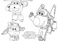 Super Wings Coloring Pages For Kids