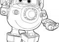 Super Wings Coloring Pages Image