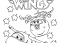 Super Wings Coloring Pages Images