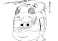 Super Wings Coloring Pages Pictures