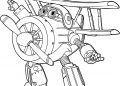 Super Wings Coloring Pages of Grant Albert