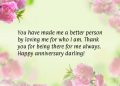 Sweet Anniversary Quotes for Her