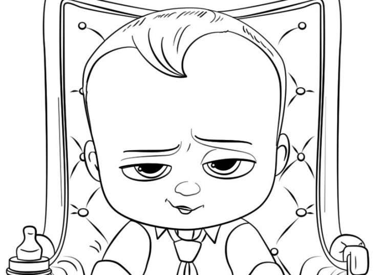 The Boss Baby Coloring Pages - Visual Arts Ideas