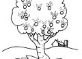 Tree Coloring Page Free Pictures