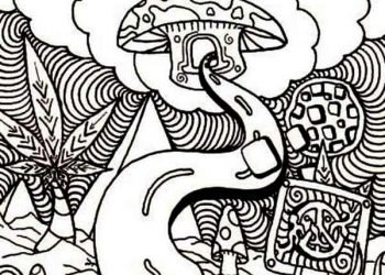 Trippy Coloring Pages For Adult - Visual Arts Ideas