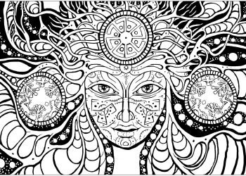 Trippy Coloring Pages For Adult - Visual Arts Ideas