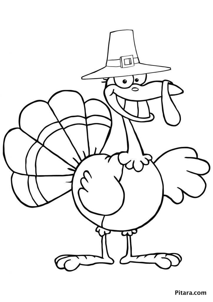 Turkey Coloring Pages For Thanksgiving Day - Visual Arts Ideas