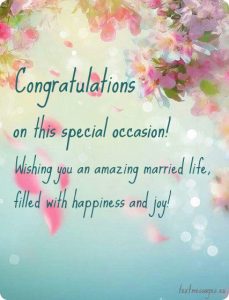 Wedding Wishes for Friend Images