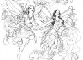 Advance Fairy Coloring Pages for Adults