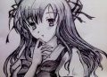 Anime Drawing Beautiful Girl