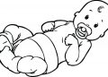 Baby Coloring Pages of Baby Girl