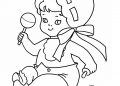 Baby Coloring Pages Singing