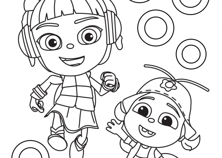 Beat Bugs Coloring Pages - Visual Arts Ideas