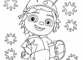 Beat Bugs Coloring Pages Happy Birthday