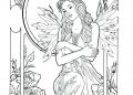 Beautiful Fairy Coloring Pages for Adults