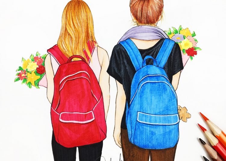 Best Friend Drawings Ideas - Visual Arts Ideas