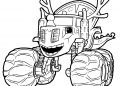 Blaze and the Monster Machine Coloring Pages of Darington Images