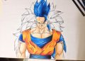 Cool Drawing of Goku