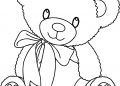 Cute Teddy Bear Coloring Pages