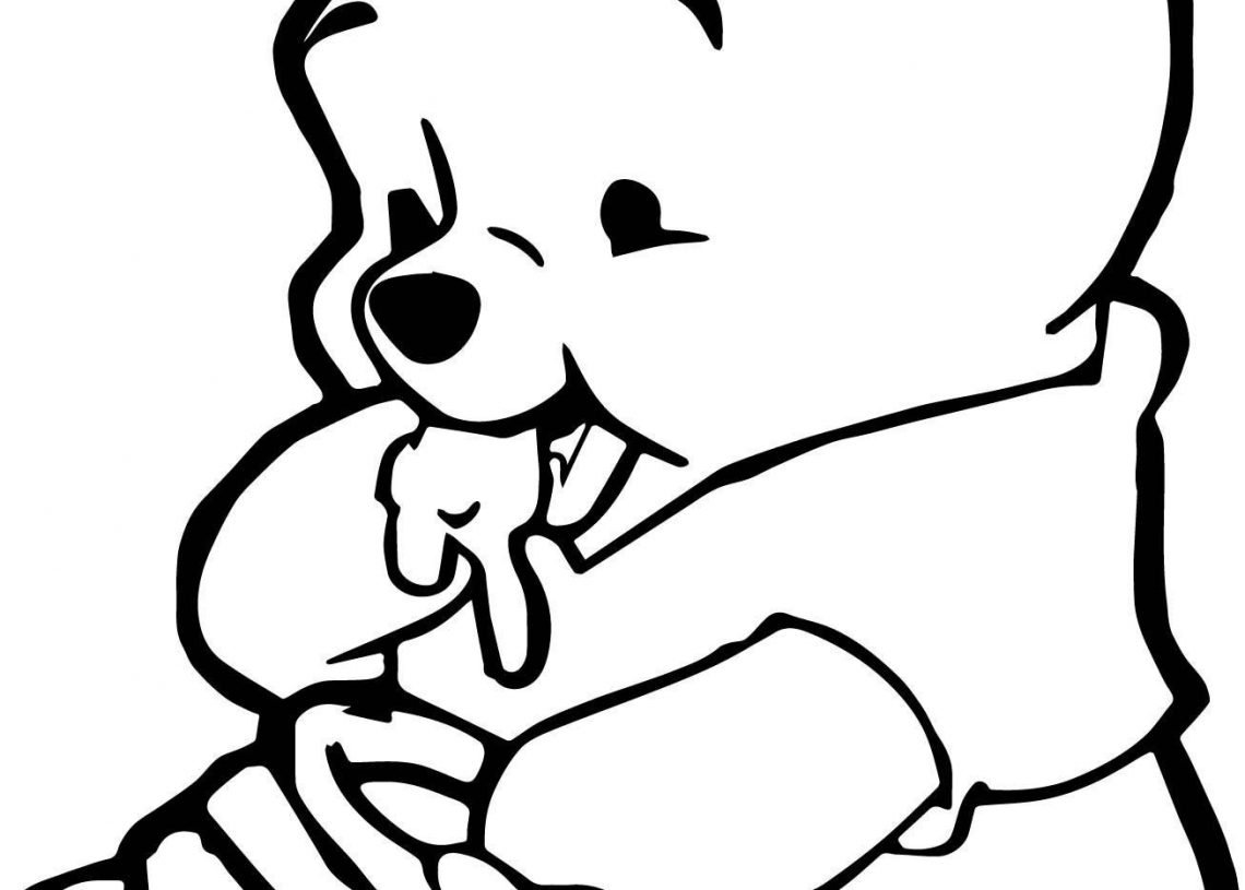 Winnie the Pooh Coloring Pages For Kids - Visual Arts Ideas