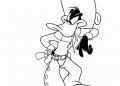 Daffy Duck Coloring Pages Image