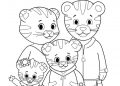 Daniel Tiger Coloring Pages Pictures