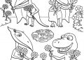 Dinosaur Train Coloring Pages Free Image