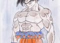 Drawing of Goku