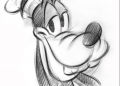 Drawing of Goofy Sketch
