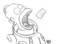Drawing of Homer Simpson Images