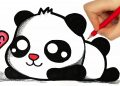 Drawing of Panda Cute