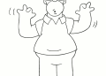 Easy The Simpsons Coloring Pages of Homer