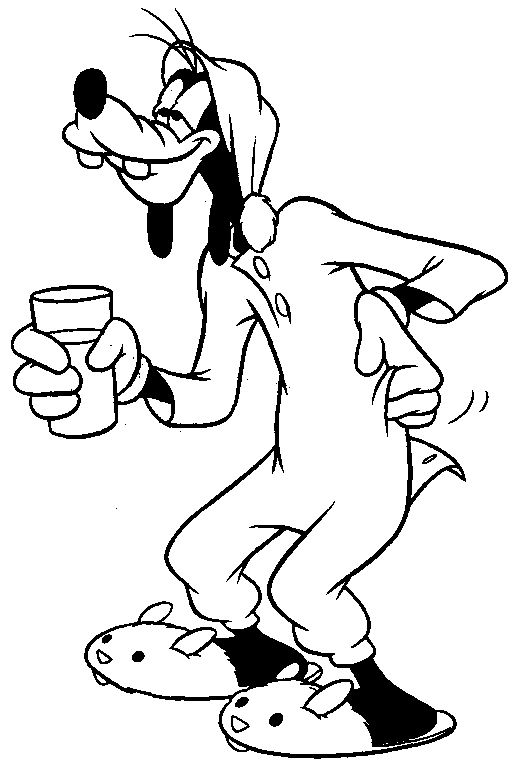 Goofy Coloring Pages For Kids Visual Arts Ideas