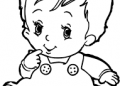 Handsome Baby Coloring Pages