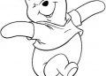 Happy Winnie the Pooh Coloring Pages