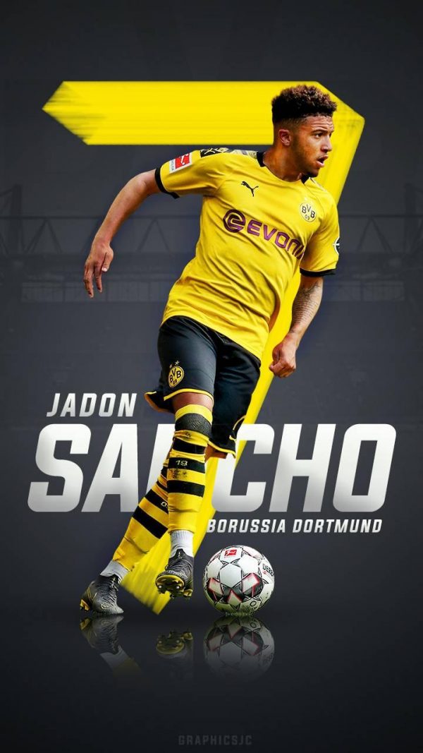 Jadon Sancho Wallpapers HD For Desktop and For iPhone ...