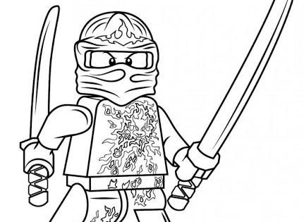 Lego Ninjago Coloring Pages of Jay - Visual Arts Ideas
