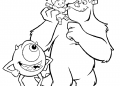 Monster inc Coloring Pages