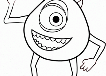 Monster inc Coloring Pages - Visual Arts Ideas