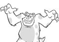 Monster inc Sulley Coloring Pages