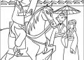 Mulan Coloring Pages Pictures