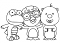 Pororo The Little Penguin Coloring Pages For Kid