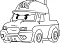 Robocar Poli Coloring Pages of Mark